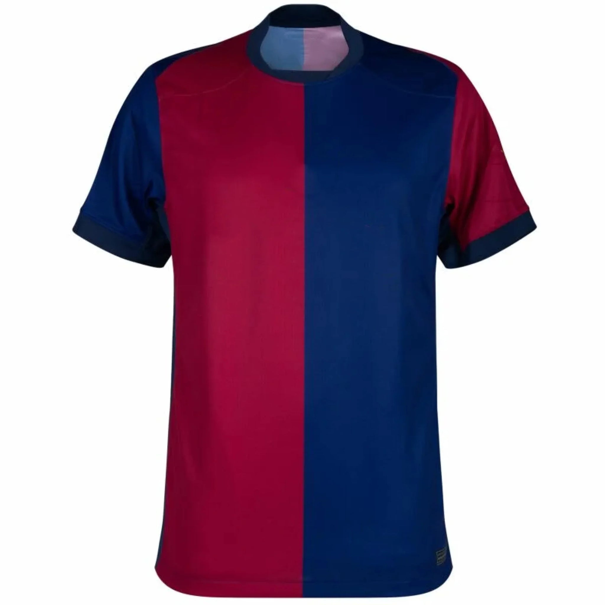 FC Barcelona Home Football Jersey Ronaldinho #10 MenÕs Blue Red Barca Shirt