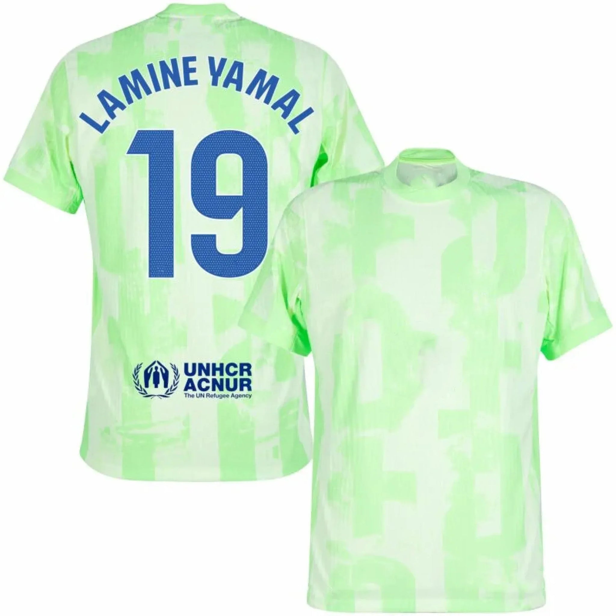 AC Milan Home Football Jersey Lamine Yamal #19 Custom Red Black Soccer Shirt
