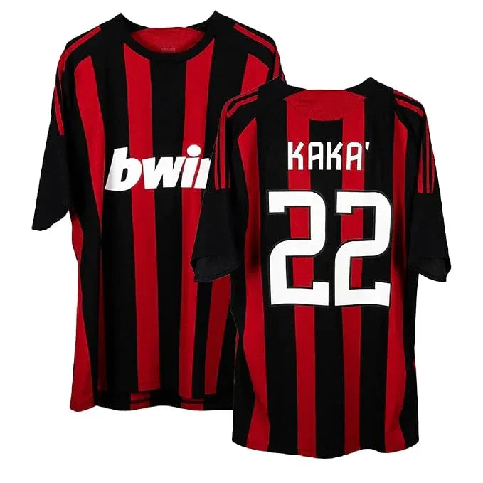 AC Milan retro jersey Kaka number 22 vintage football kit