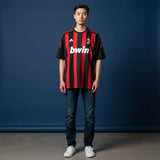 AC Milan retro jersey Kaka number 22 vintage football kit
