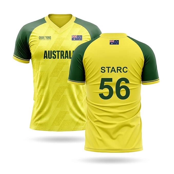 buy Mitchell Starc 56 Australia cricket jersey team shirt online
