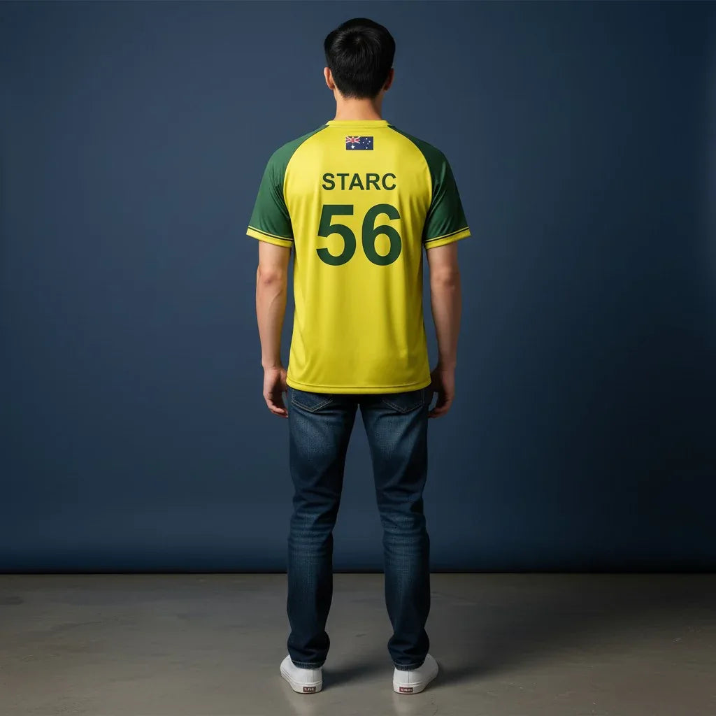 buy Mitchell Starc 56 Australia cricket jersey team shirt online