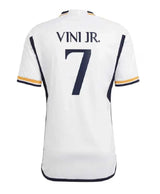 Real Madrid Vinicius Jr jersey number 7 2023/24 gold home kit