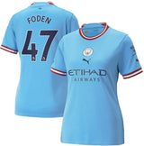 Phil Foden 47 Manchester City jersey front view