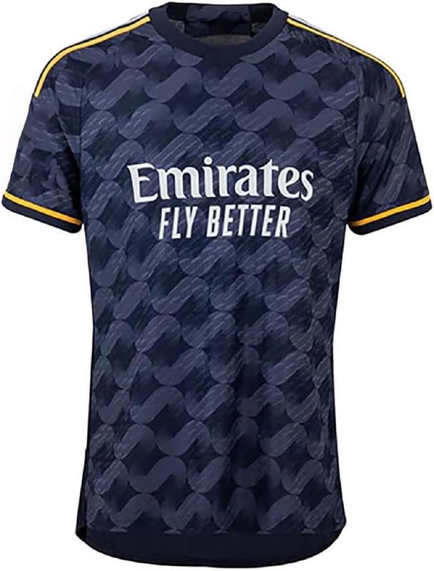 Back view of Real Madrid Modric #10 Jersey - Navy Blue Away Kit showing player name and number