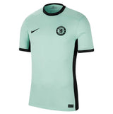 Back view of Chelsea Enzo #8 Jersey - Mint Green Away Kit showing player name and number