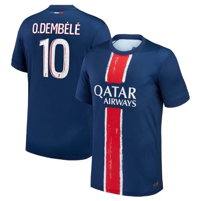 buy Ousmane Dembele 10 PSG 2024-25 home jersey online