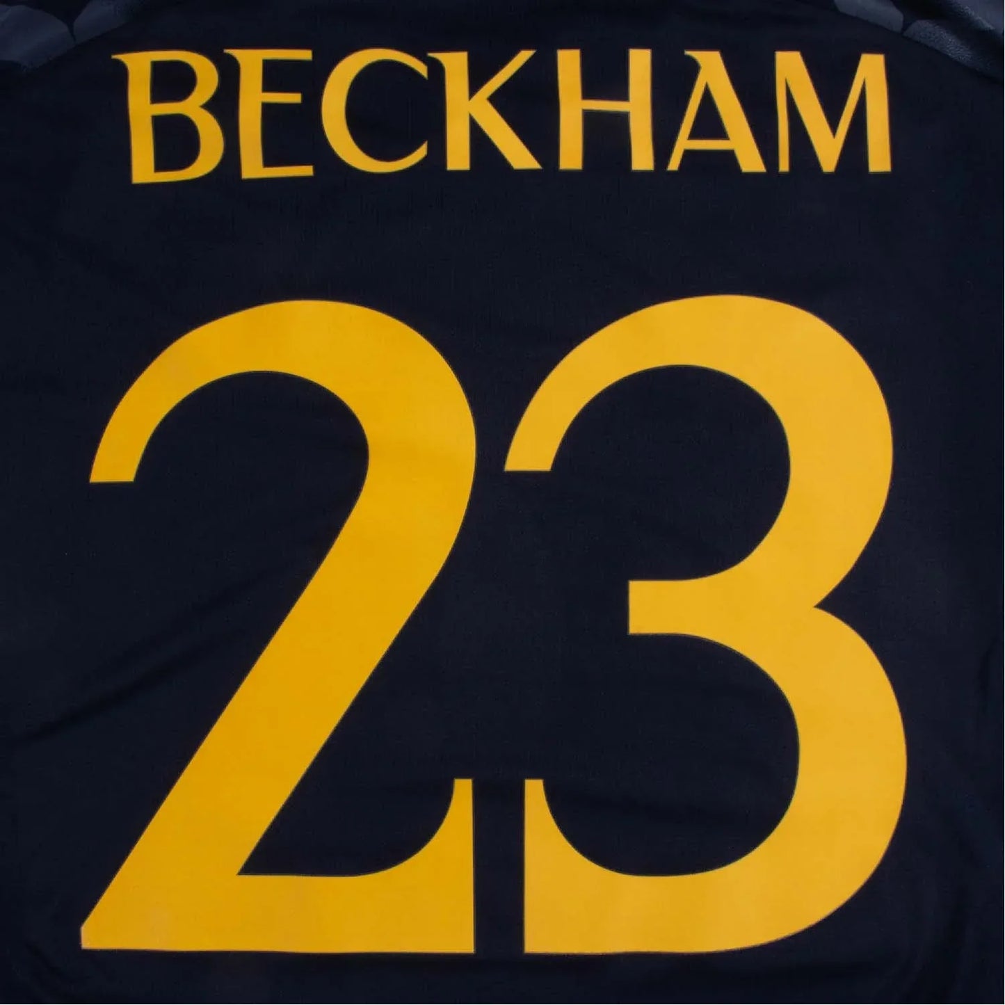 buy David Beckham 23 Real Madrid retro away jersey Galacticos shirt