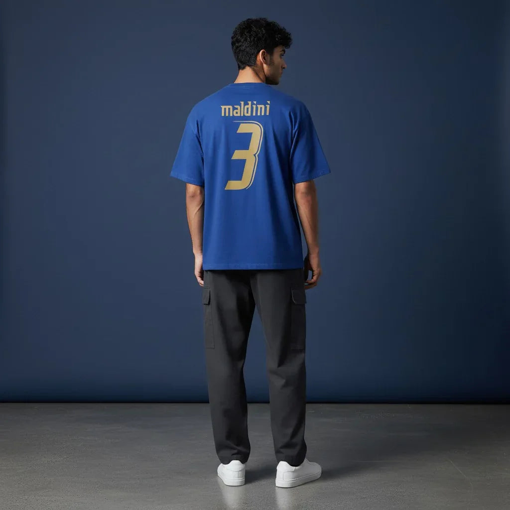 buy Paolo Maldini 3 Italy jersey retro Azzurri national team shirt
