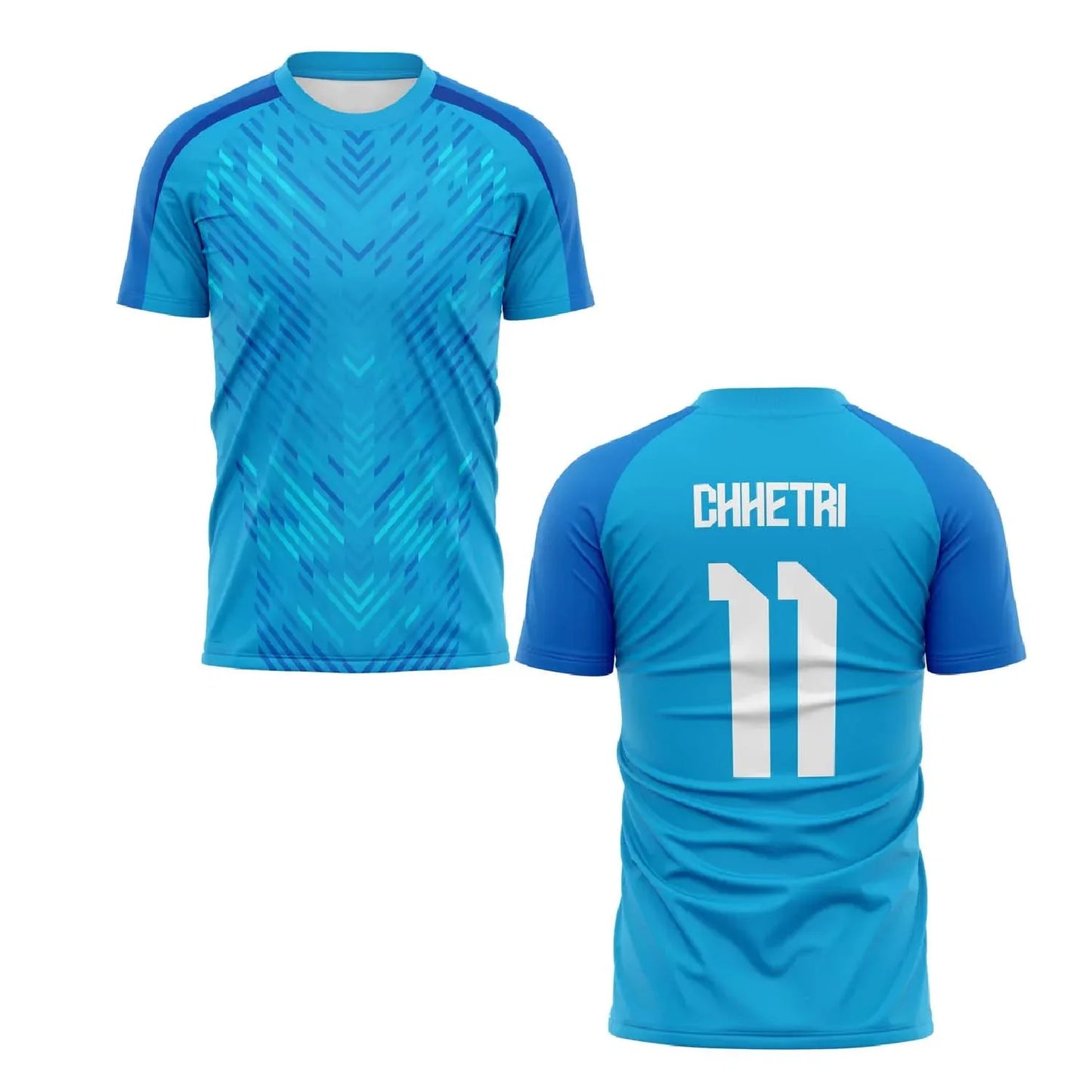 buy Sunil Chhetri 11 India jersey Blue Tigers football shirt online