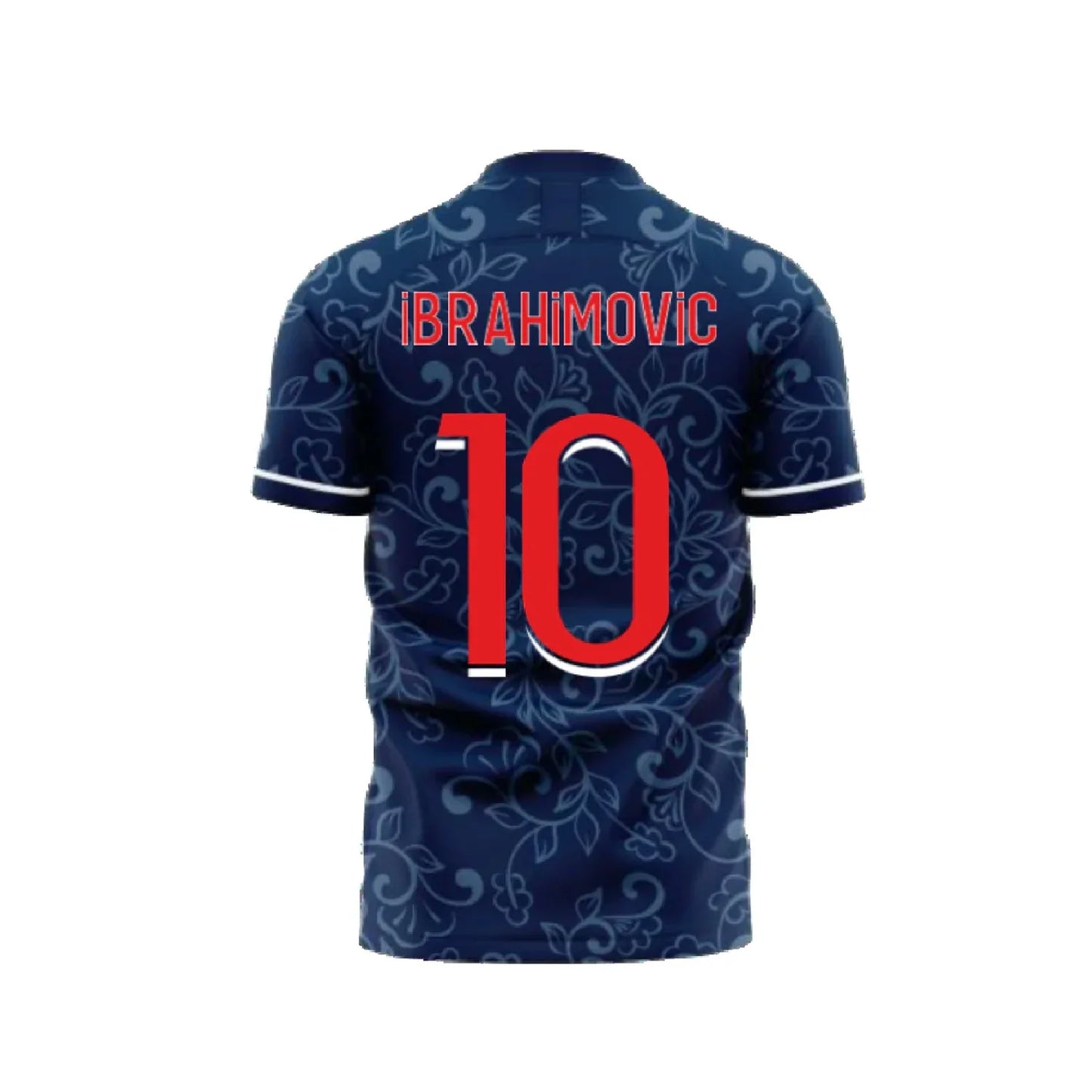 Zlatan Ibrahimovic 10 PSG home jersey front view