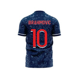 Zlatan Ibrahimovic 10 PSG home jersey front view