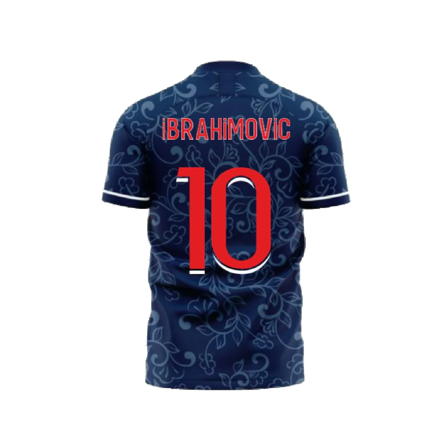 Zlatan Ibrahimovic 10 PSG home jersey front view