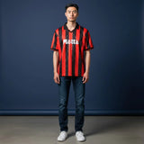 Van Basten 9 AC Milan 1993-94 retro jersey front view