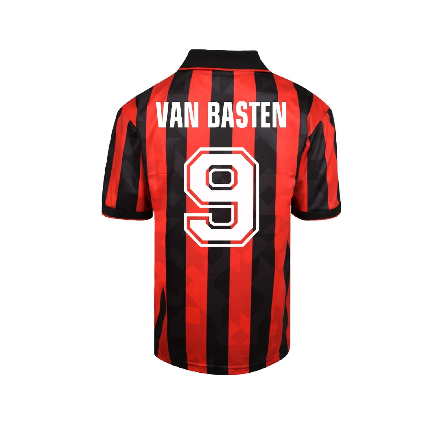Van Basten 9 AC Milan 1993-94 retro jersey front view
