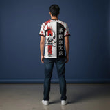 Japan anime football jersey samurai design front view