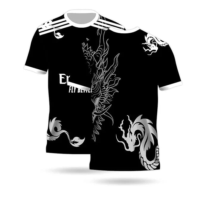 Chelsea black jersey graphic football shirt front view