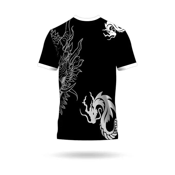 Chelsea black jersey graphic football shirt front view